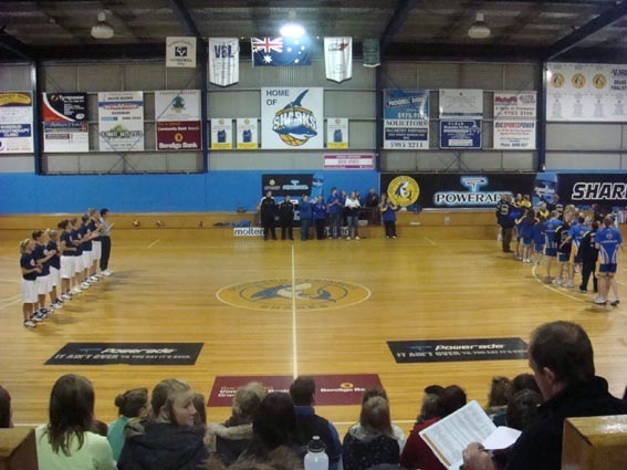 Team USA V PowerAde Lady Sharks